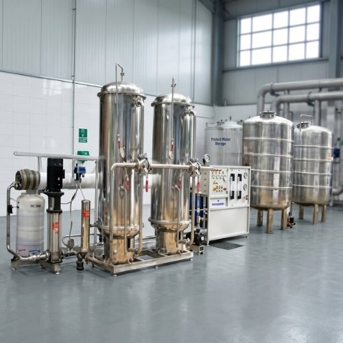 5000 to 10000 LPH SS RO Plant